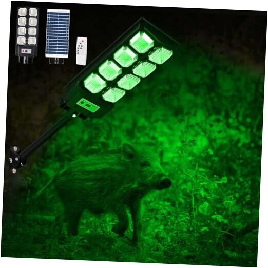 Outdoor Hog Lights for Night Hunting, Green Feeder Light for Hogs, Coyote, 1