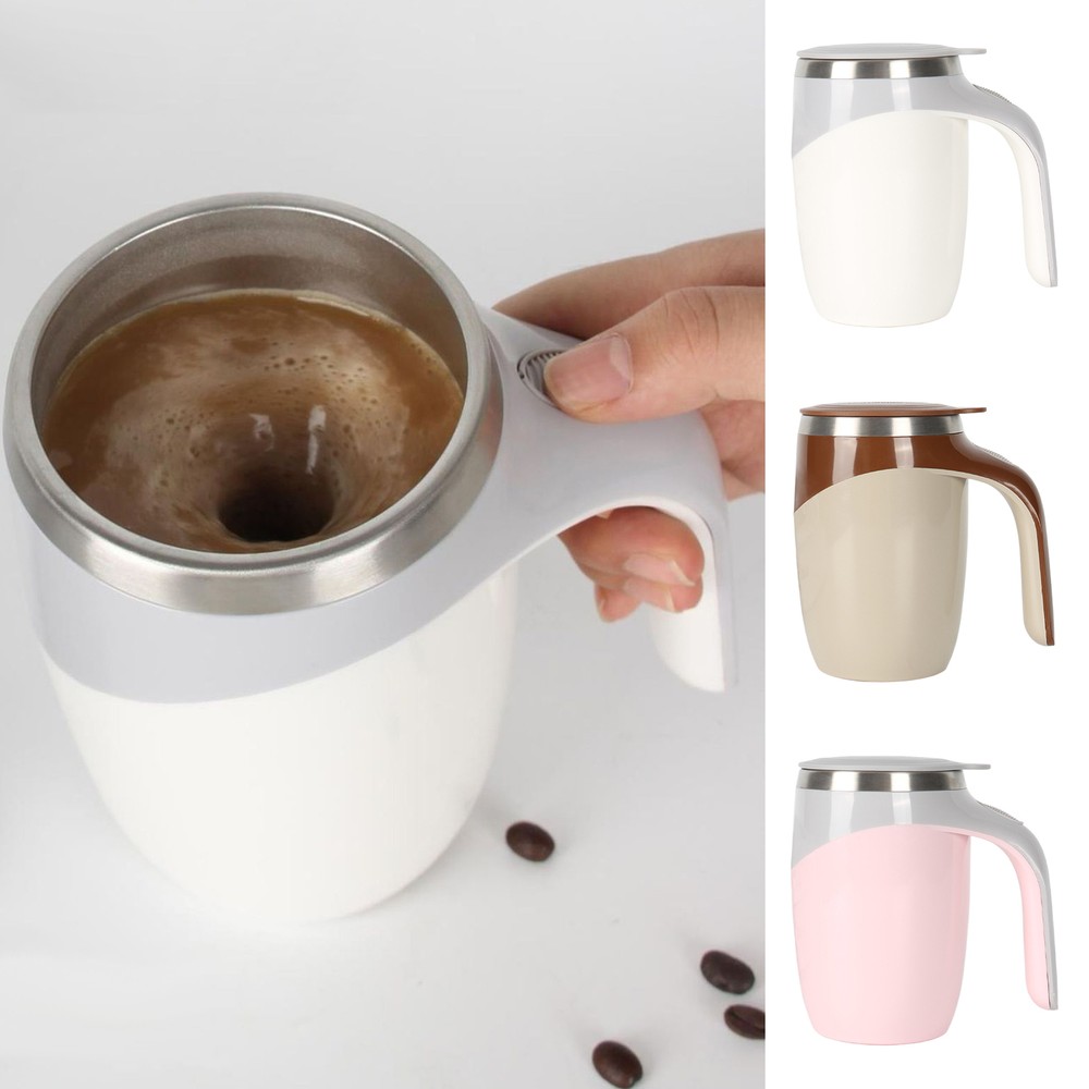 1*Automatic Magnetic Stirring Coffee Mug Reusable Automatic Mixing Mug for Home