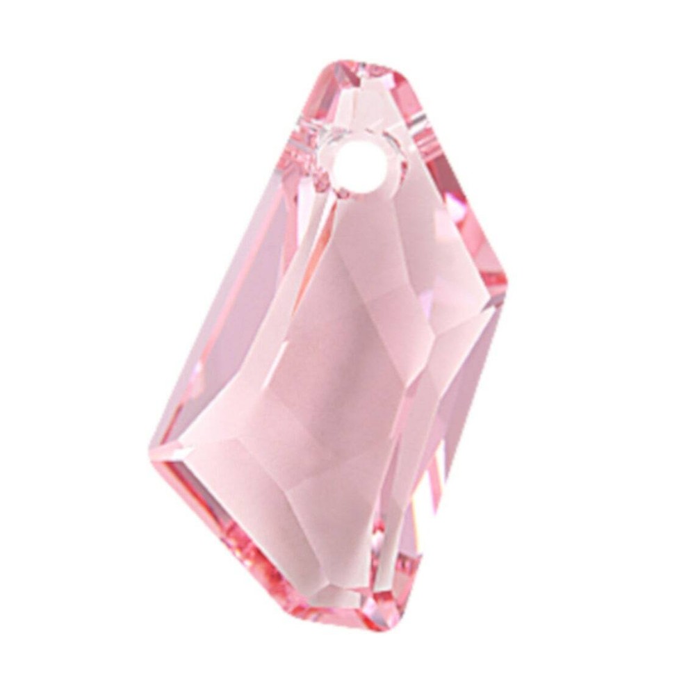 De-Art pendant 6670 Swarovski® crystal light rose 18mm 509