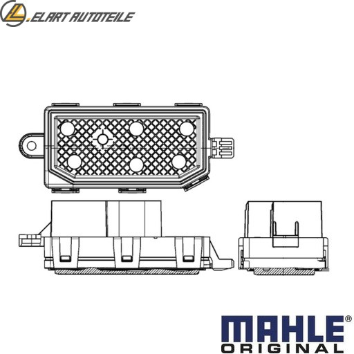 Volvo V40 Hatchback Cross Country 2.0L Blower Motor Regulator ABR77000P-image