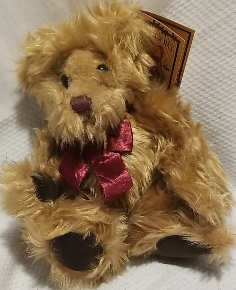 RUSS BERRIE 9” GREGORY Teddy Bear Plush Stuffed Animal Toy MCM. Cute