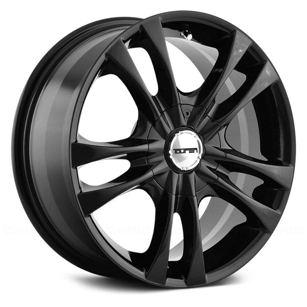 Touren TR22 3222 Wheel 16x7 (40, 5x114.3, 72.62) Black Single Rim