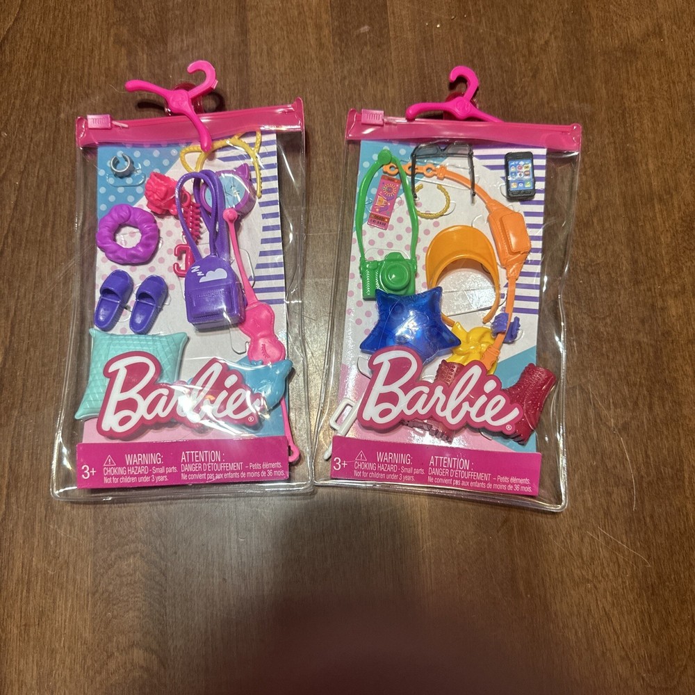 2 PACK-Barbie Accessory Pack-Amusement Park