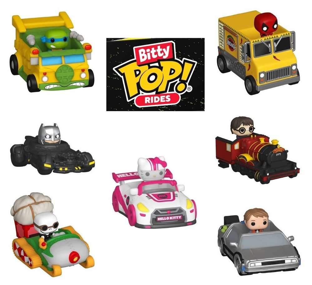 Funko Bitty POP! Rides - Assorted Figures - You Choose!