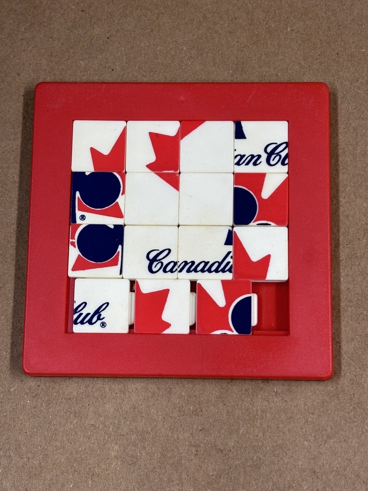 Vintage Canadian Club Puzzle Maple Whisky Whiskey Promotional Windsor #1