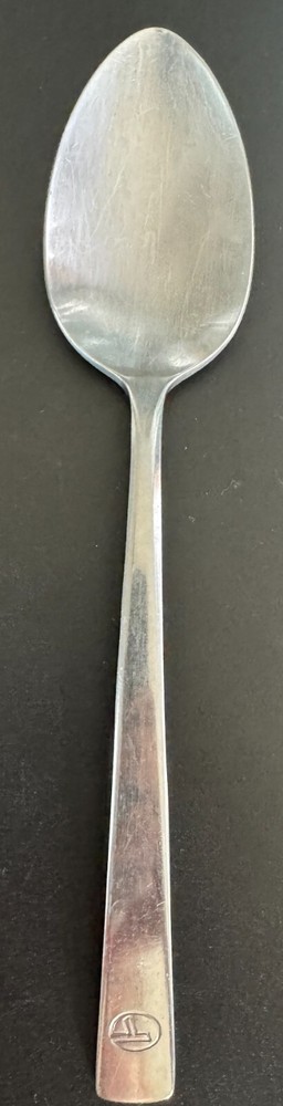 Винтажная большая сервировочная ложка Aviation Eastern Airlines нержавеющая сталь