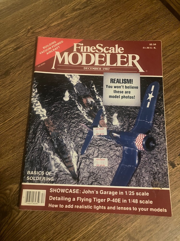 Back Issue of FineScale Modeler Magazine - February 1987