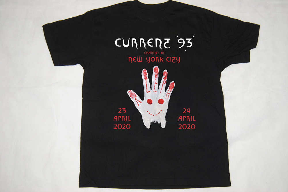NEW Current 93 band Black Cotton Gift For Fans All size T-shirt HRN288