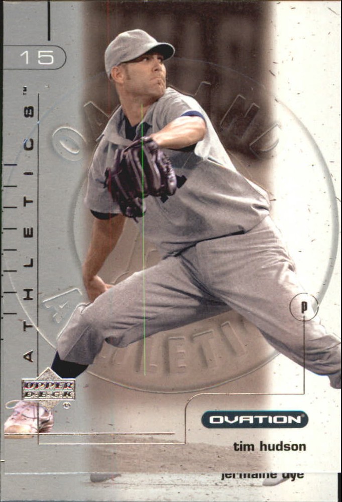 2002 (ATHLETICS) Upper Deck Ovation Silver #4 Jermaine Dye