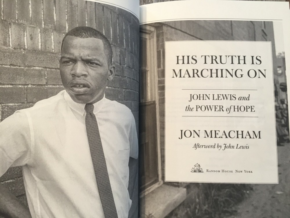 SIGNED / NEW - HIS TRUTH IS MARCHING ON by Jon Meacham (2020-Hardcover) -1st ed.
