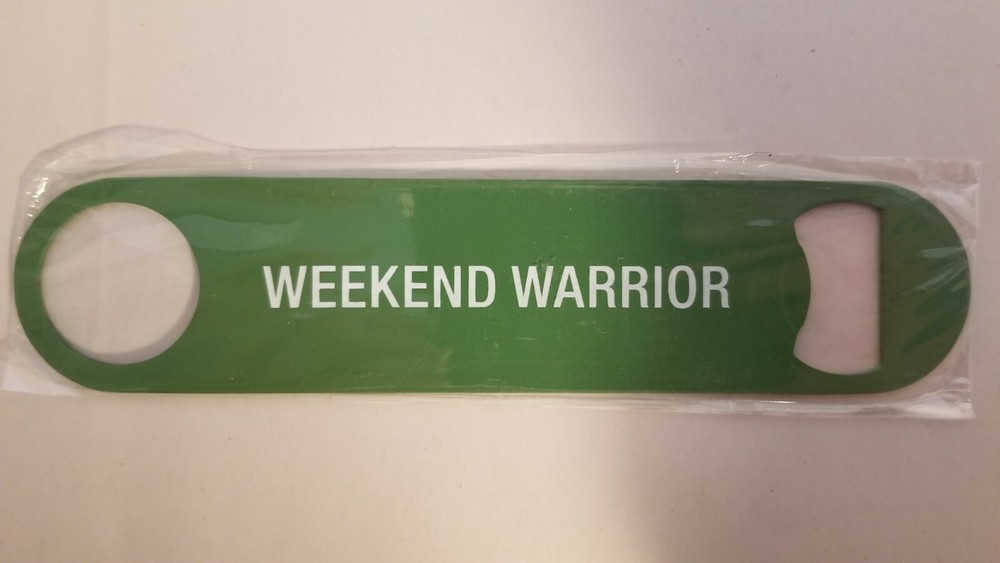 About Face Designs Weekend Warrior Bottle Opener-image