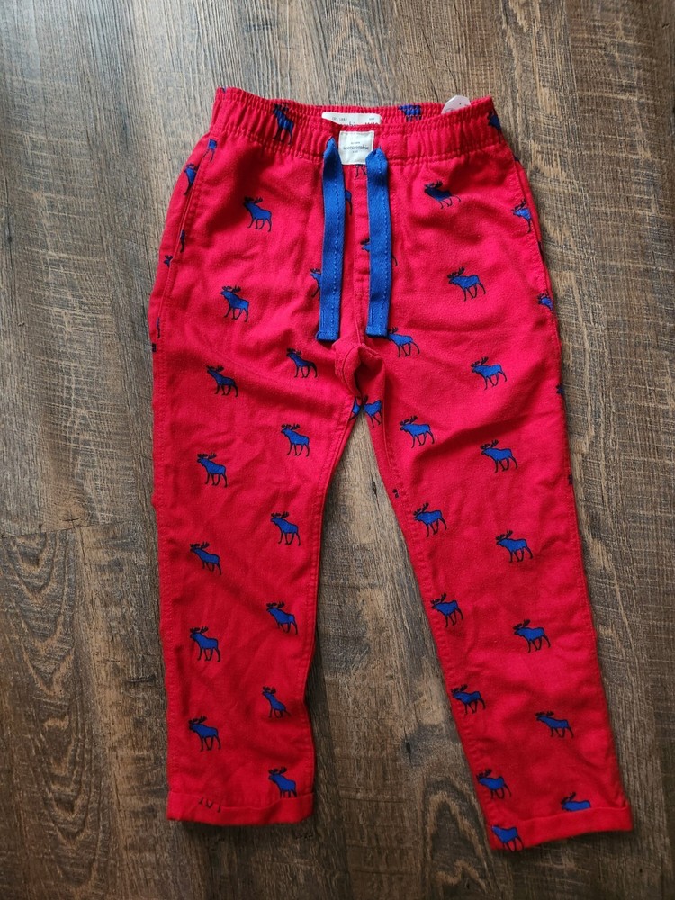 Boys 10/12 Abercrombie Kids Moose Pj Pants-image