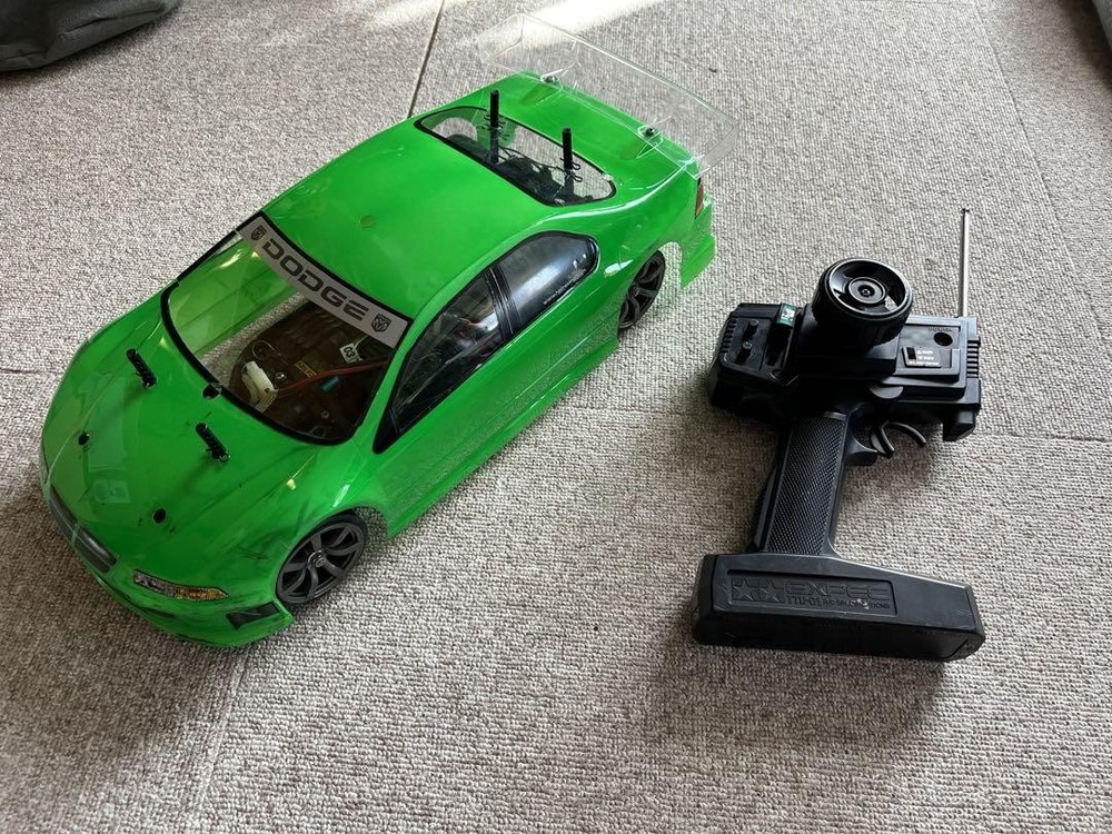 Tamiya TT-01 1/10 Scale RTR RC Drift Car with Dodge Body Electric Powered