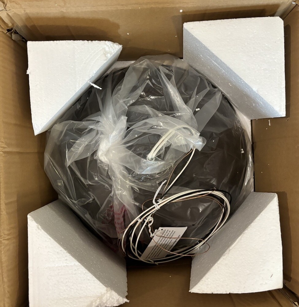 Millennium Lighting 17-Inch Bronze Outdoor Warehouse Shade with Single Light RLM Design RWHS17-ABR  -image