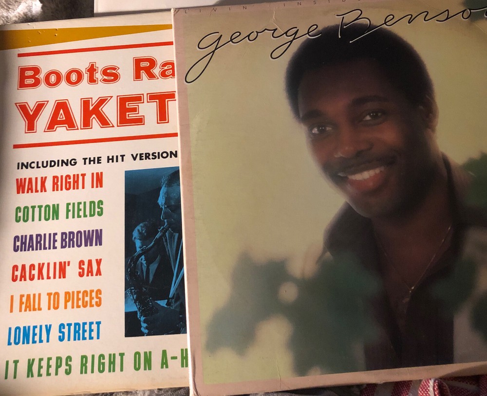Boots Randolph Yaketu Sax & George Benson Lp 3 Vinyl Jazz set Vintage Record
