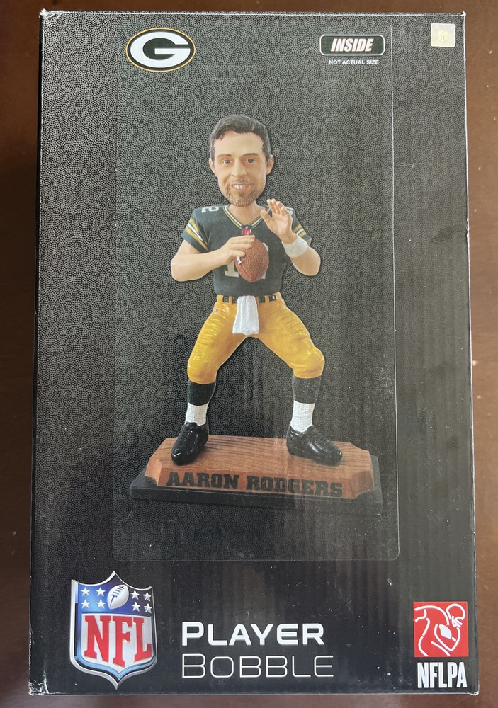 Aaron Rodgers Green Bay Packers Official Bobblehead-image