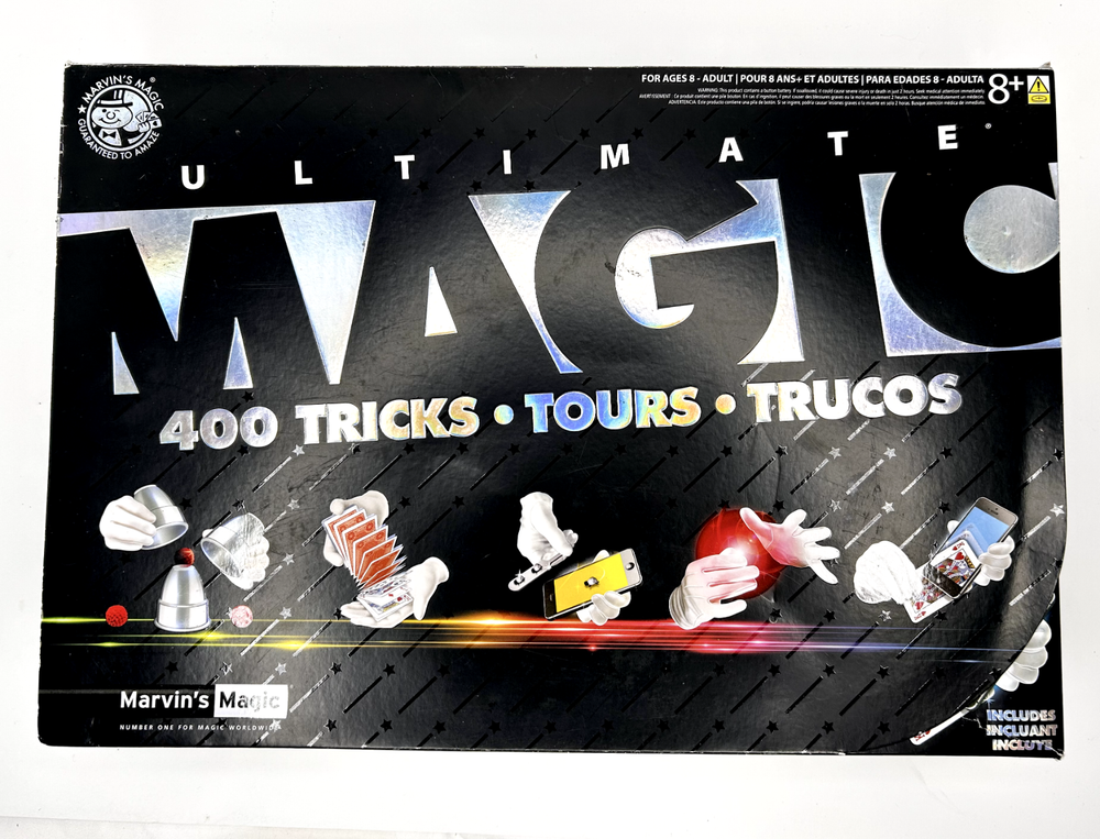 Marvins Ultimate Magic - 400 Tricks & Illusions Magic Set (Marvin's Magic)