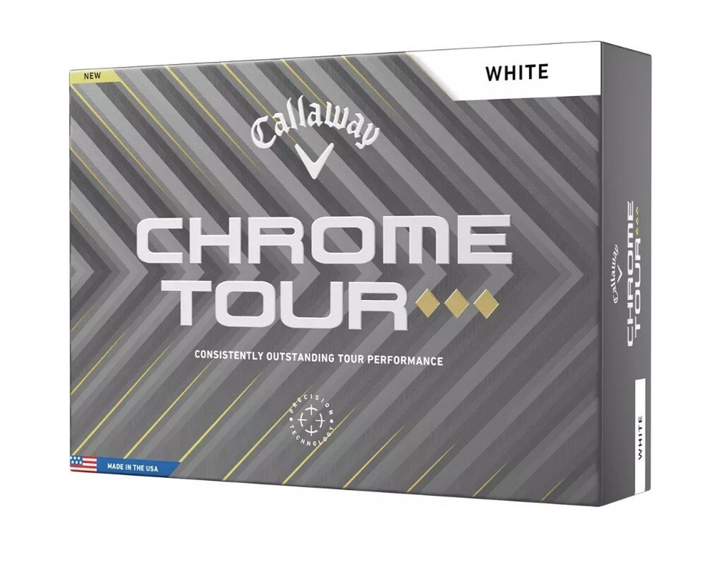 New 2025 Callaway Chrome Tour Triple Diamond Golf Balls  