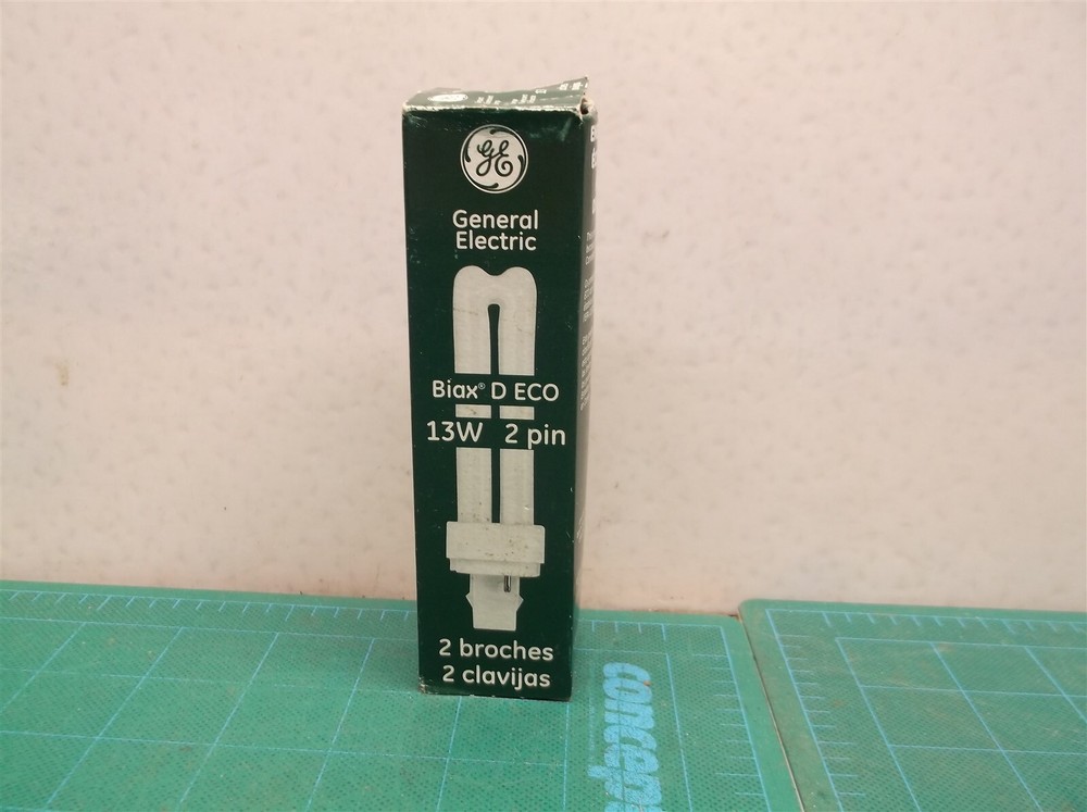 GE 97593 - F13DBX/841/ECO Double Tube 2 Pin Base Compact Fluorescent Light Bulb