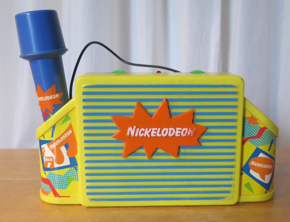 1989 Nickelodeon Speaker Microphone Nasta