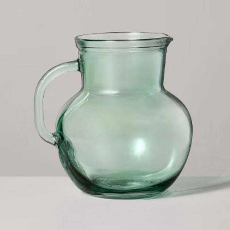 77oz Eco-Friendly Recycled Glass Pitcher by Hearth & Hand with Magnolia