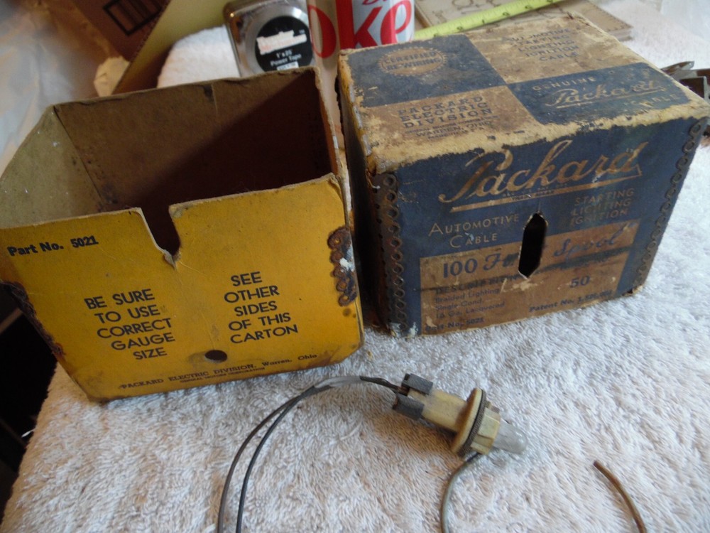 Packard Automotive Cable Starting, Lighting, Ignition.  box, 1 part