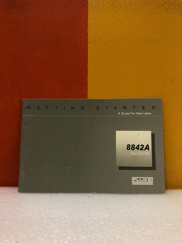 Fluke 765321 8842A Multimeter Setup and User Guide