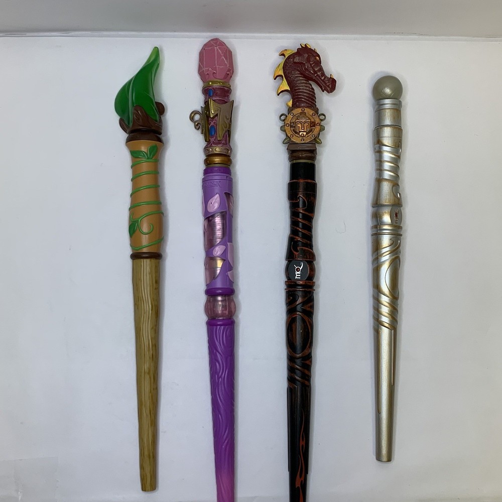 MagiQuest Wands Lot Great Wolf Lodge Wands With Light Up Toppers