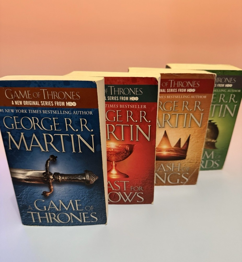 Game of Thrones A Song of Ice and Fire First 4 Books Paperback Great Condition-image