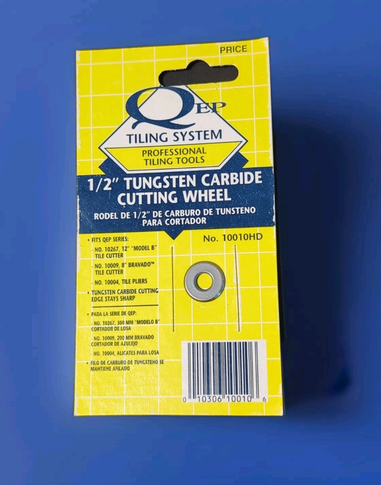 QEP 1/2 Inch 13mm Replacement Tile Cutter Wheel 10010HD