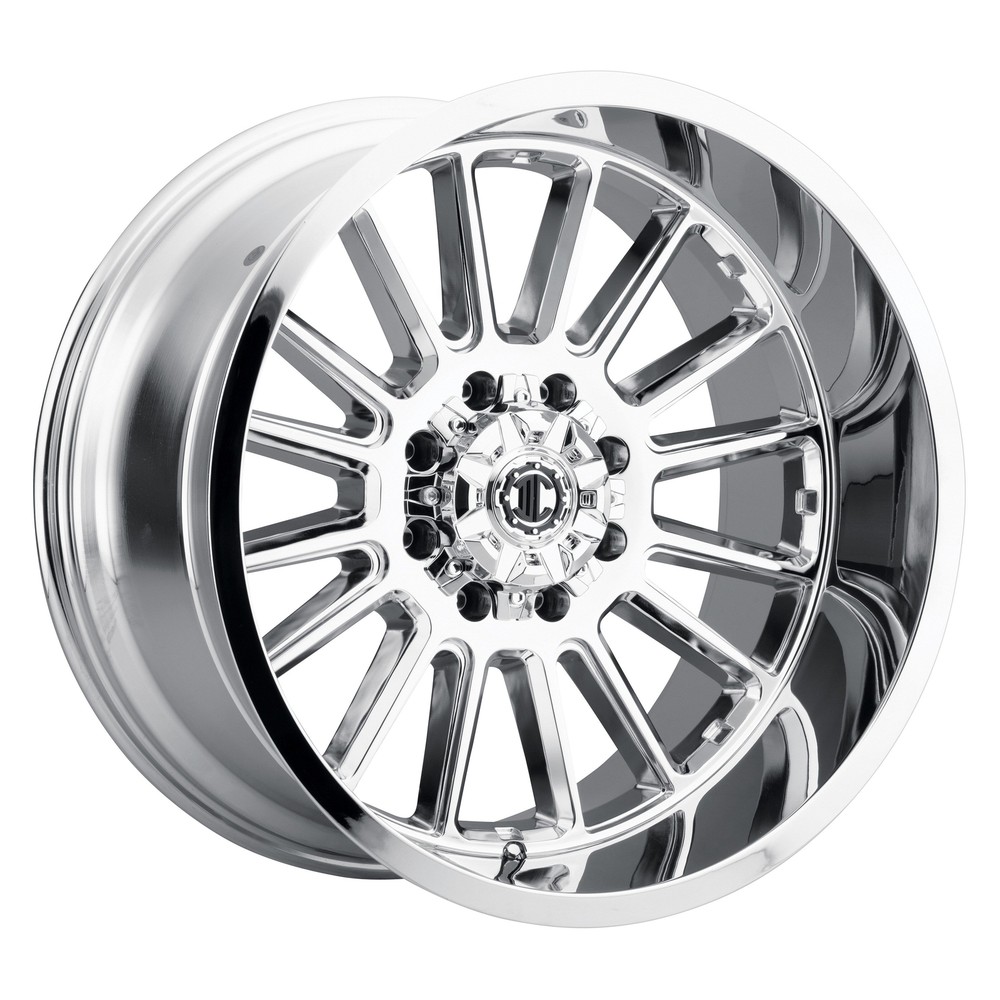Xtreme NX-28 Wheels 22x10 (-25, 8x165.1, 130.8) Chrome Rims Set of 4