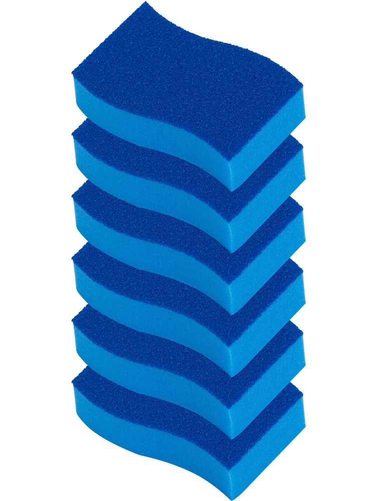 Heavy Duty Scrubber Sponge, with Smell Resistant Hydrophilic Foam Technology,...