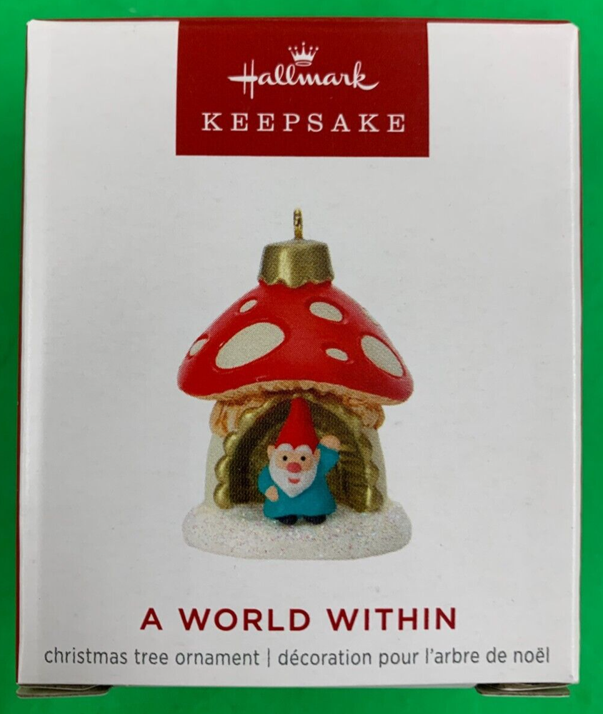 2024 Hallmark Keepsake Miniature Ornament A WORLD WITHIN 10th in Series New-image