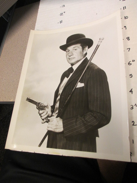 NBC TV studio show promo photo 1950s BAT MASTERSON Gene Barry western cowboy