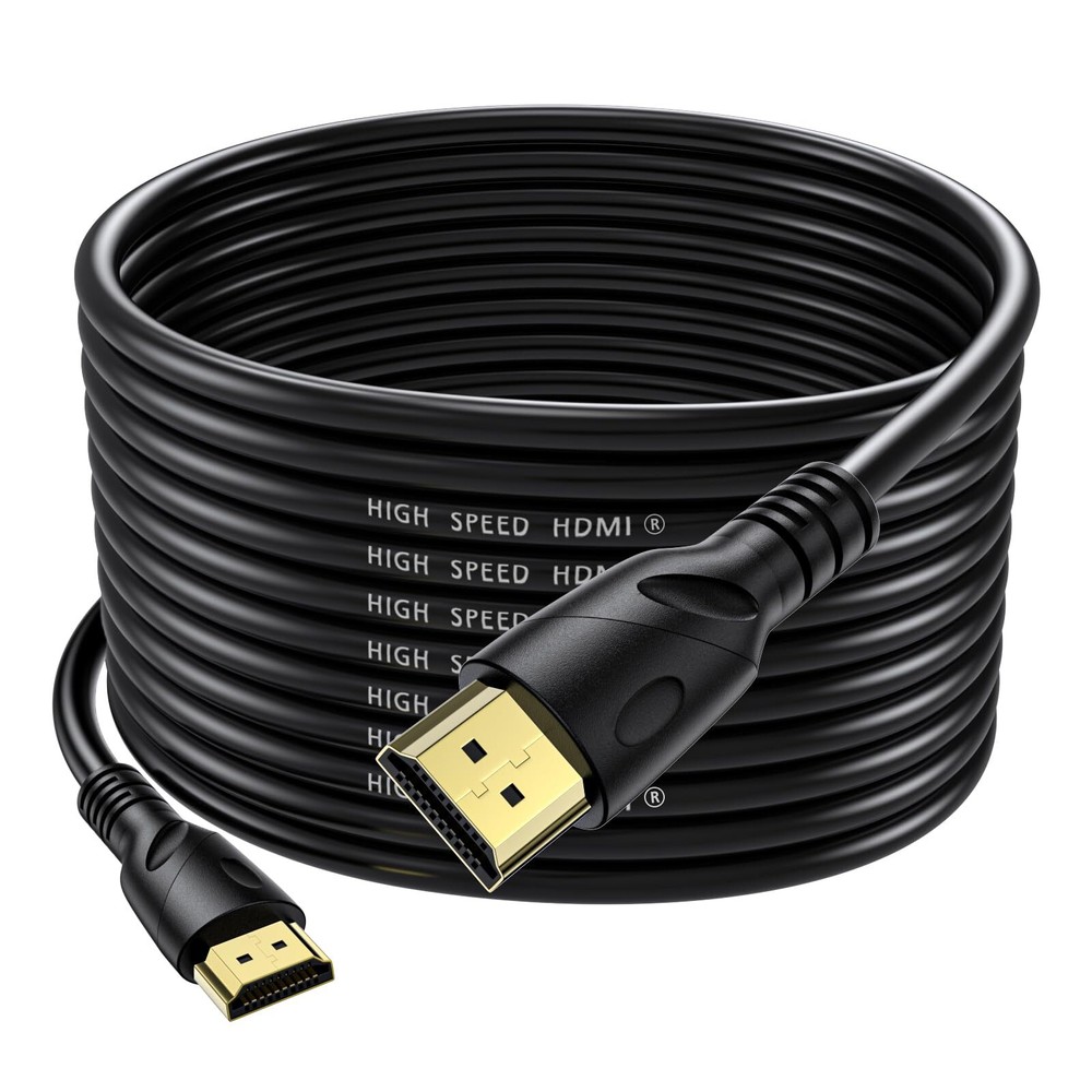 50ft 4K Ultra HD HDMI 2.0 Cable 18Gbps with Gold-Plated Connectors