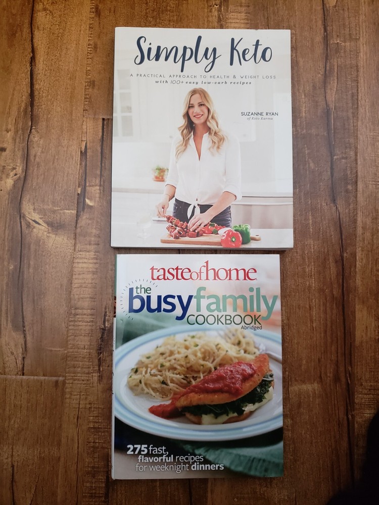 Simply Keto A Practical Approach to Health & Weight Loss +Taste of Home-2 Books-image