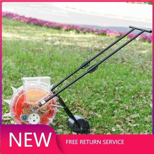 12 holes Manual Seeder Machine Hand Push Soy Peanut Corn Seeder Machine