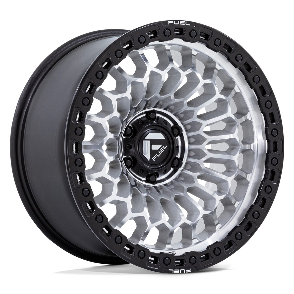 Fuel FC870 SINISTER 20x9 Wheel 5x127 Bolt Pattern 78.1mm Bore Silver Single Rim