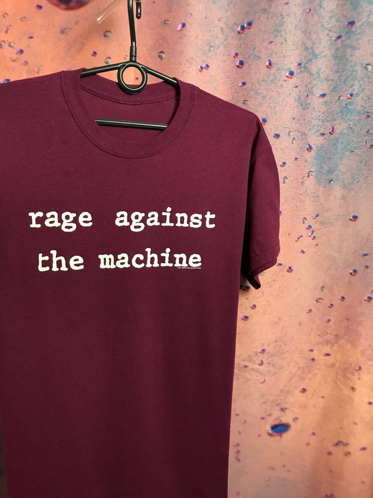 Vintage Rage Against The Machine Band Rock T-Shirt 90s Throwback Tee