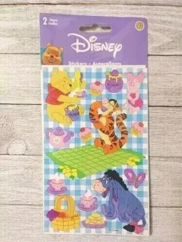 disney pooh eeyore crafts fun stickers sandylion designs 2 sheets