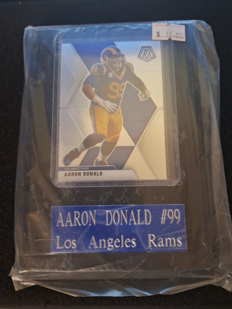 Aaron Donald 5x7 Single Card Plaque with Engraved Name Plate-image