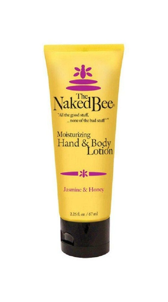 Loción corporal y para manos de abeja desnuda 2,25 oz. - Jazmín y miel-image