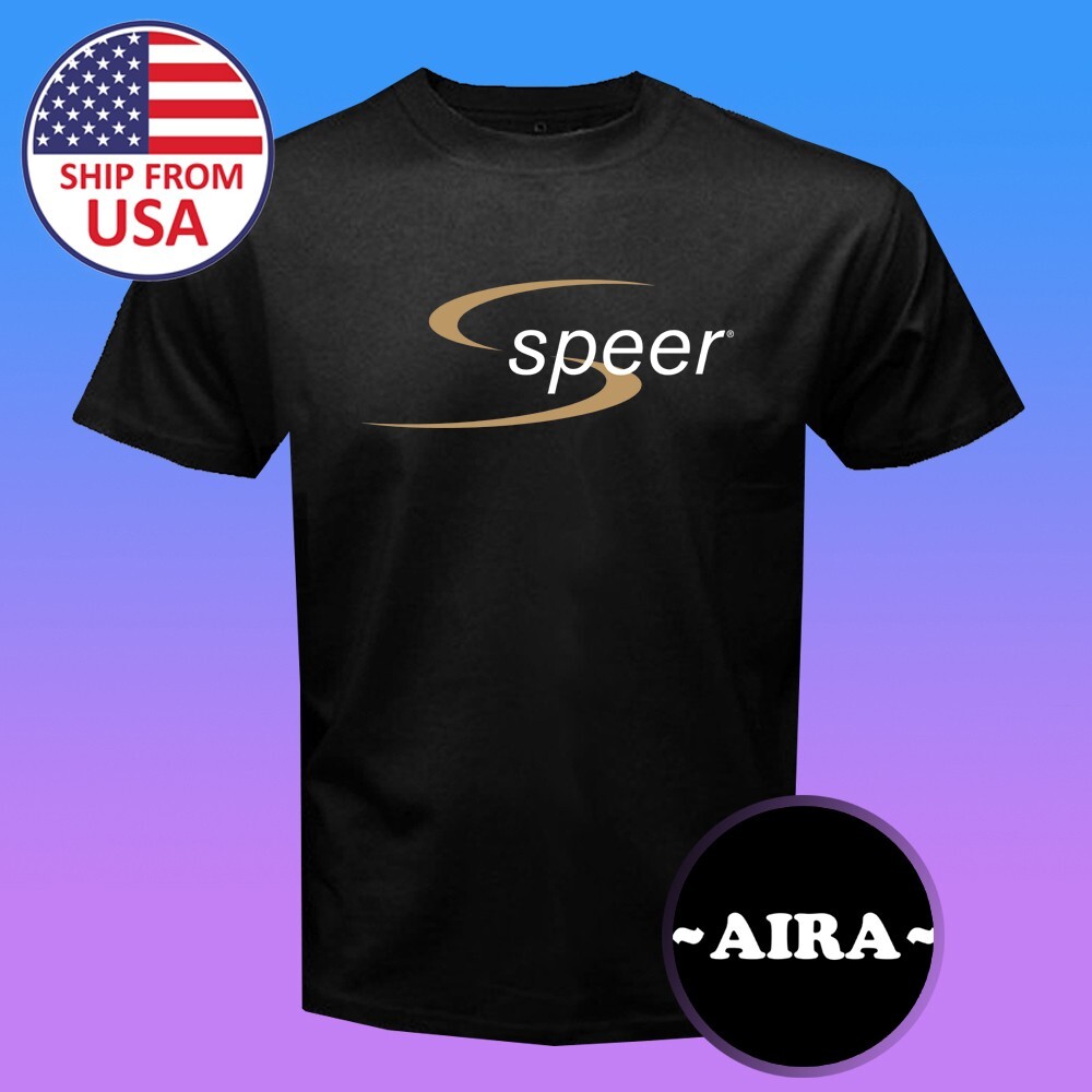 Speer Ammunition Gun Rifle Shotgun Men's Black T-Shirt Size S-5XL