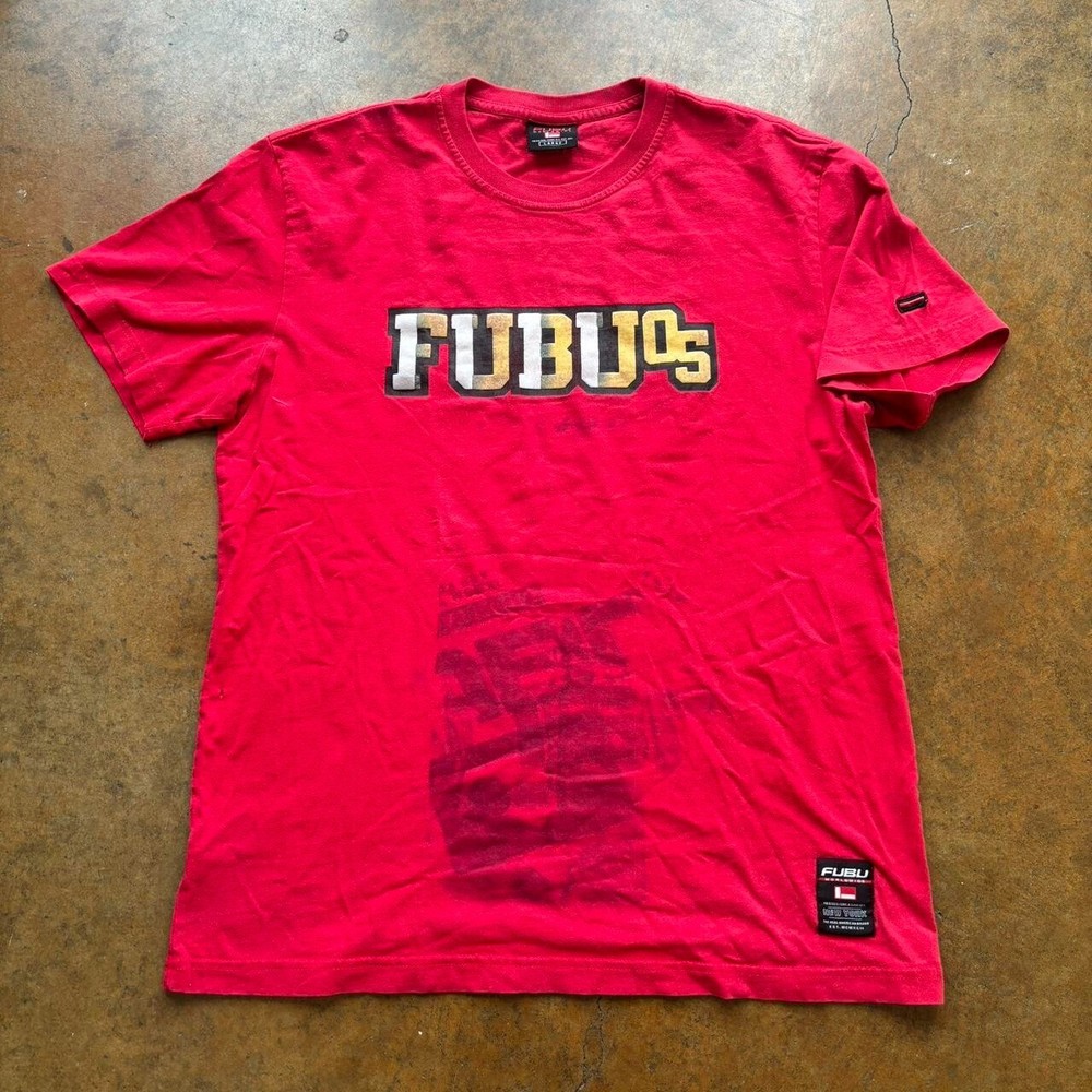 Fubu worldwide y2k skate tee y2k mens large 2000s