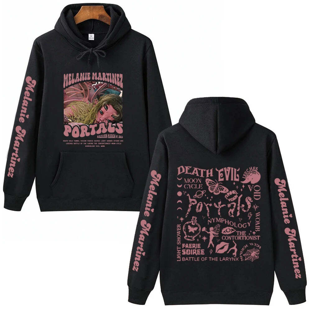 Melanie Martinez Hoodies Portals Print Men Woman Streetwear Y2k Hoodie