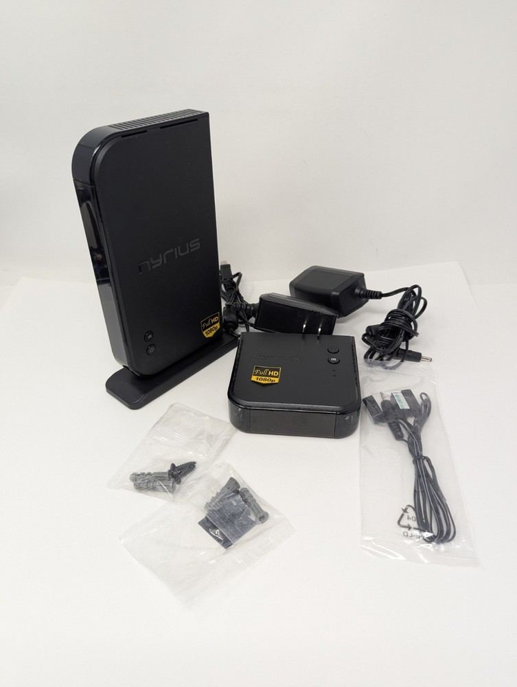 Nyrius Wireless HDMI 2 Input Transmitter & Receiver Streaming HD 1080p