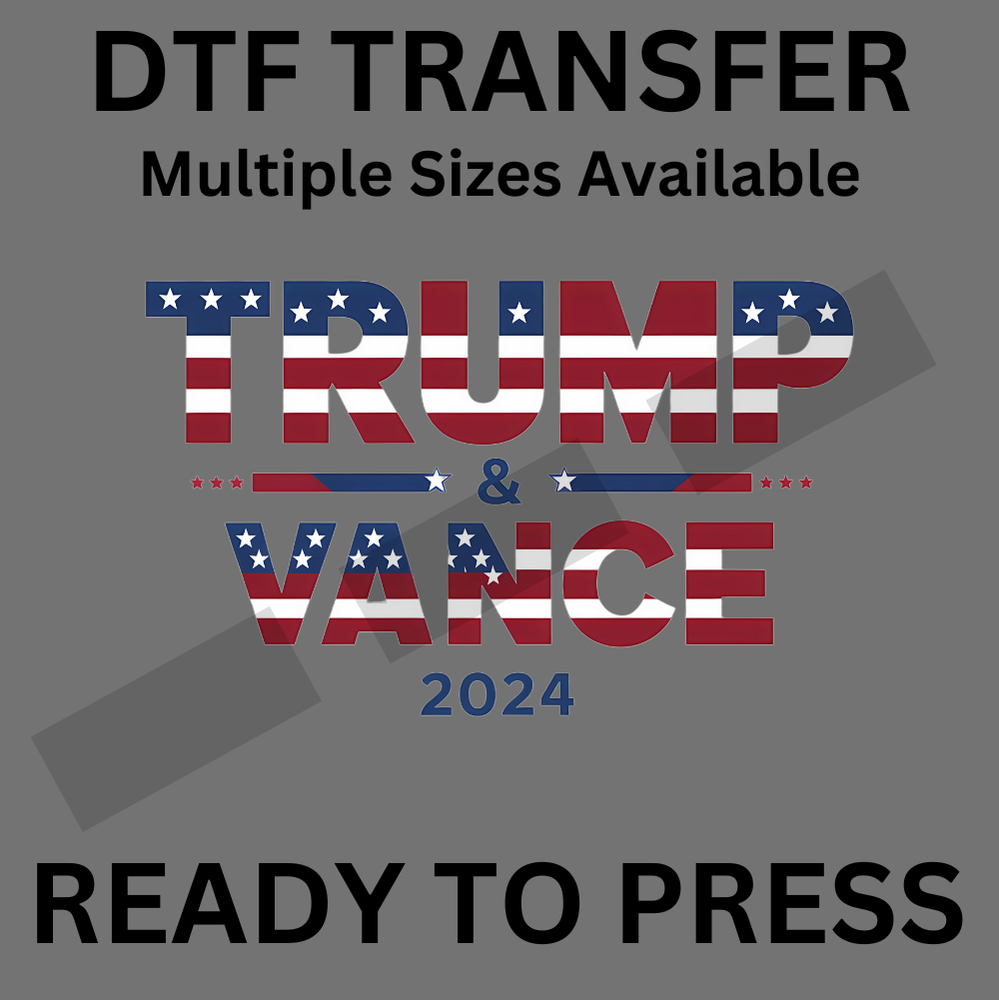 Trump 2024 Make America Great Again DTF Iron-On Transfer for Crafts