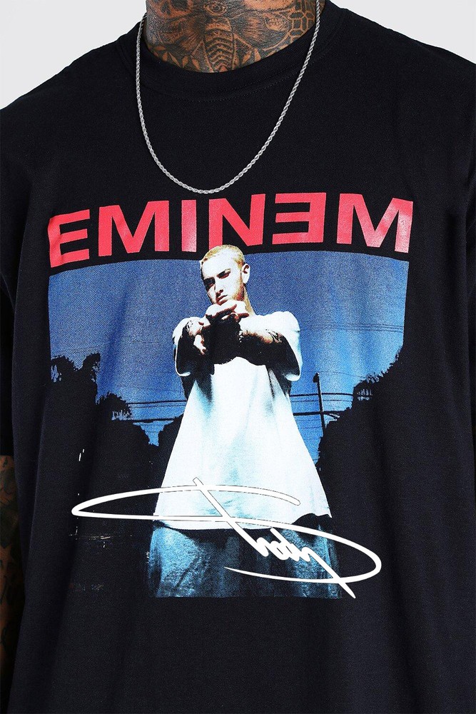 Hot Eminem Black Color Size S To 4XL T-Shirt Gift For Friend TT198