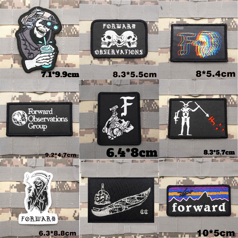 Forward Observations Group Morale Patch Embroidered Hook & Loop USA Seller