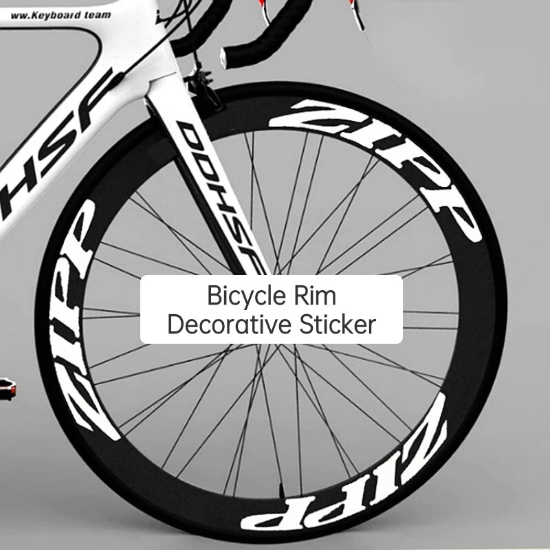 Rim Sticker Bicycle Wheel Sticker Waterproof Decorative Film Cycling Stickers